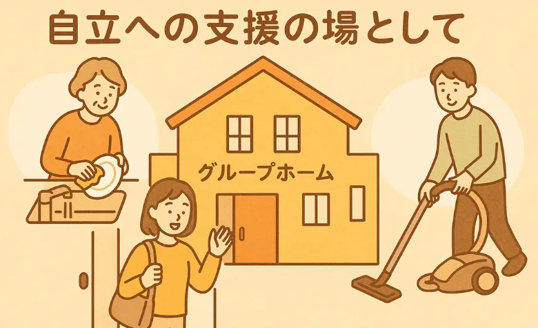 自立への支援の場として