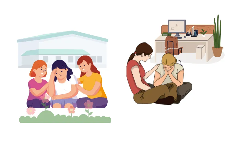 メンタル面のサポート