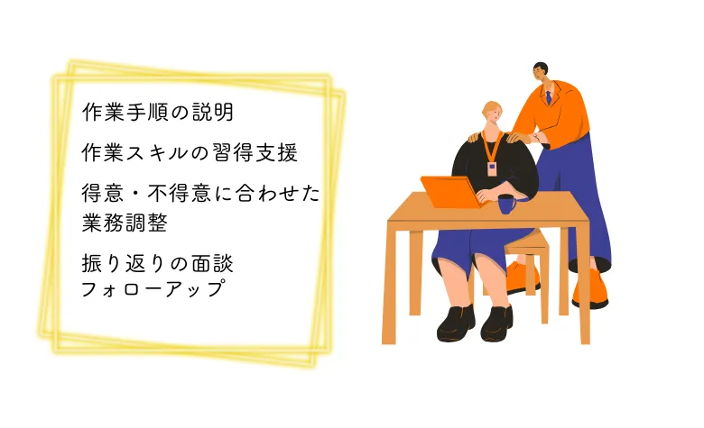 働くためのサポート